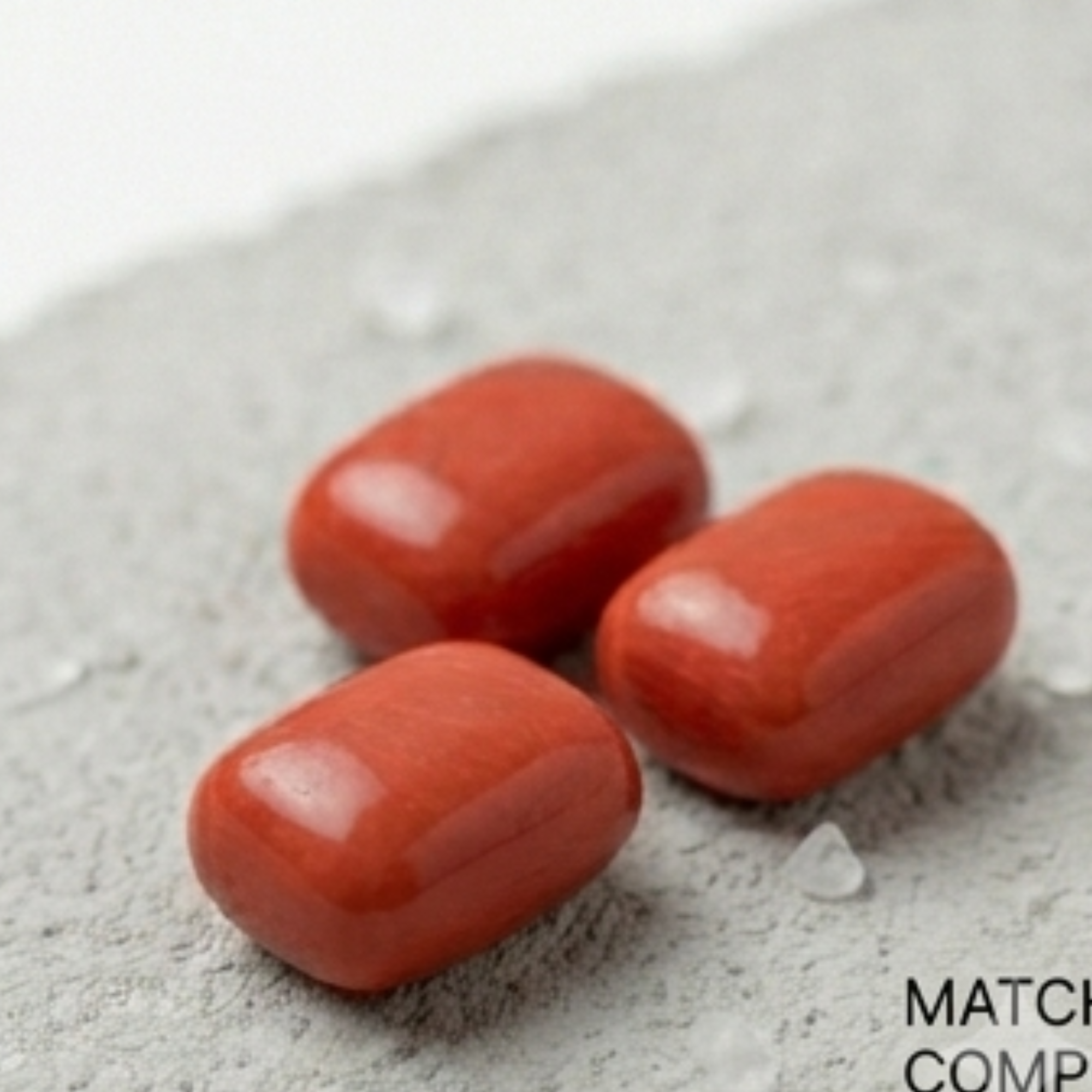 Natural Red Coral (Moonga) Capsule Shape – 6 Ratti Mars (Mangal) Gemstone - Image 3
