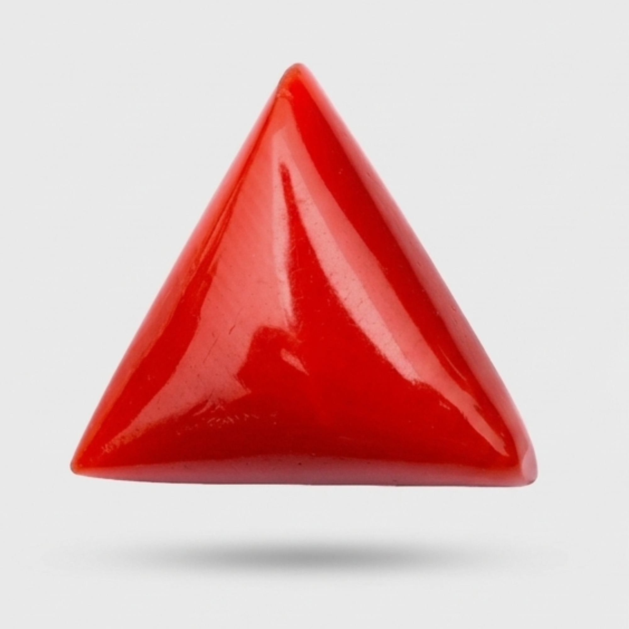 Natural Triangle Red Coral (Moonga) Gemstone – 5 Ratti Premium Quality Stone