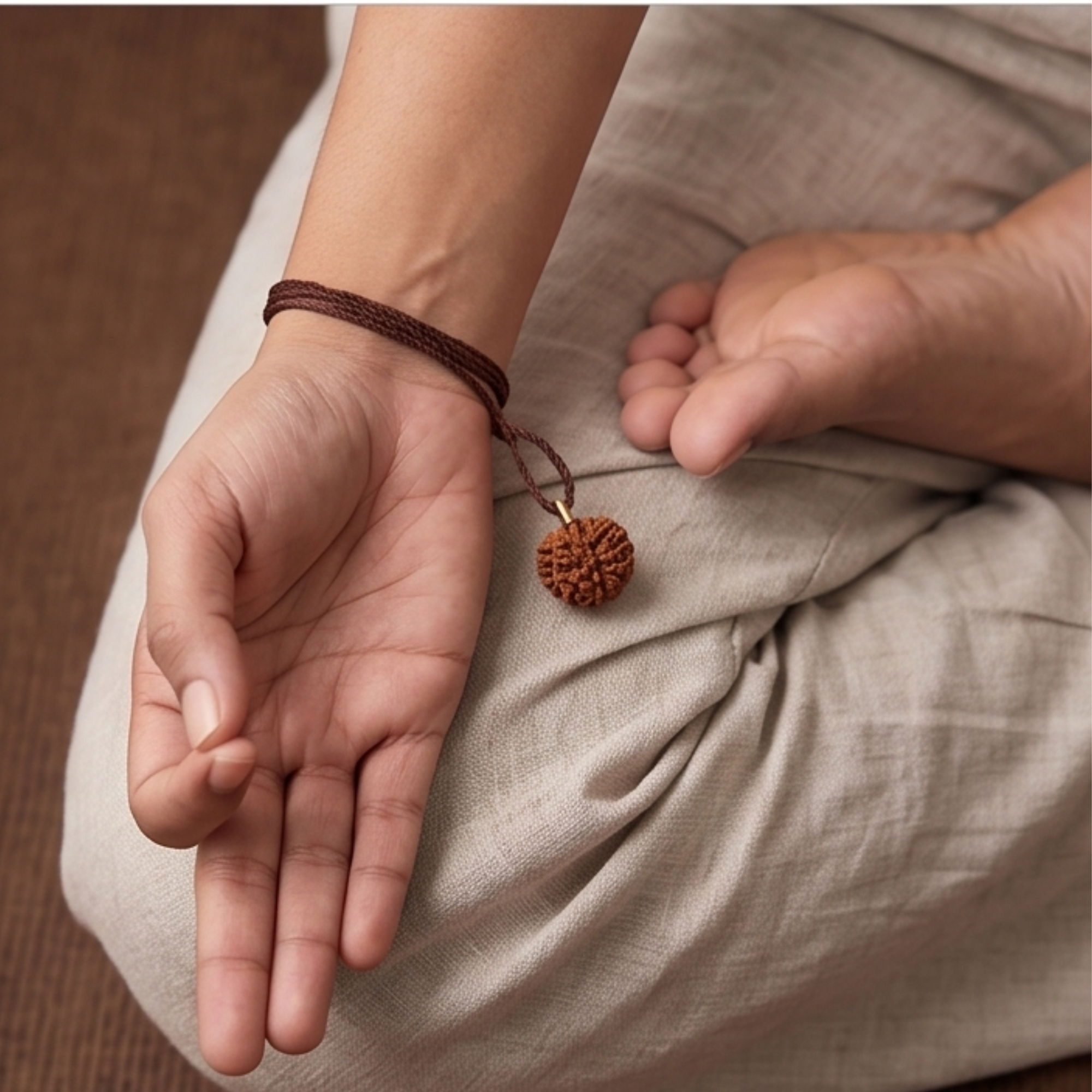 Natural One Face (Ek Mukhi) Rudraksha – Sacred Divine Bead - Image 3