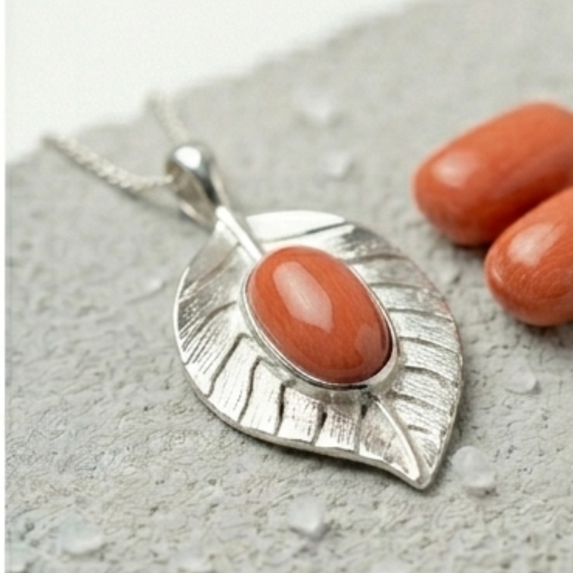 Natural Red Coral (Moonga) Capsule Shape – 8 Ratti Premium Gemstone - Image 4
