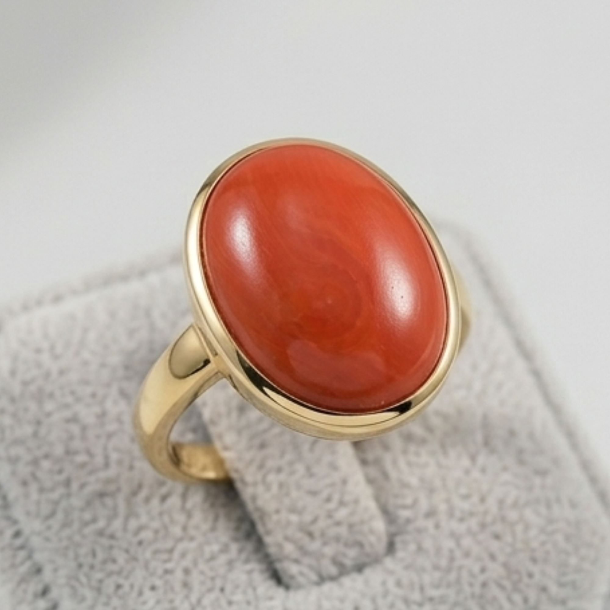 Natural Red Coral (Moonga) Gemstone – 10 Ratti Premium Quality Stone - Image 3