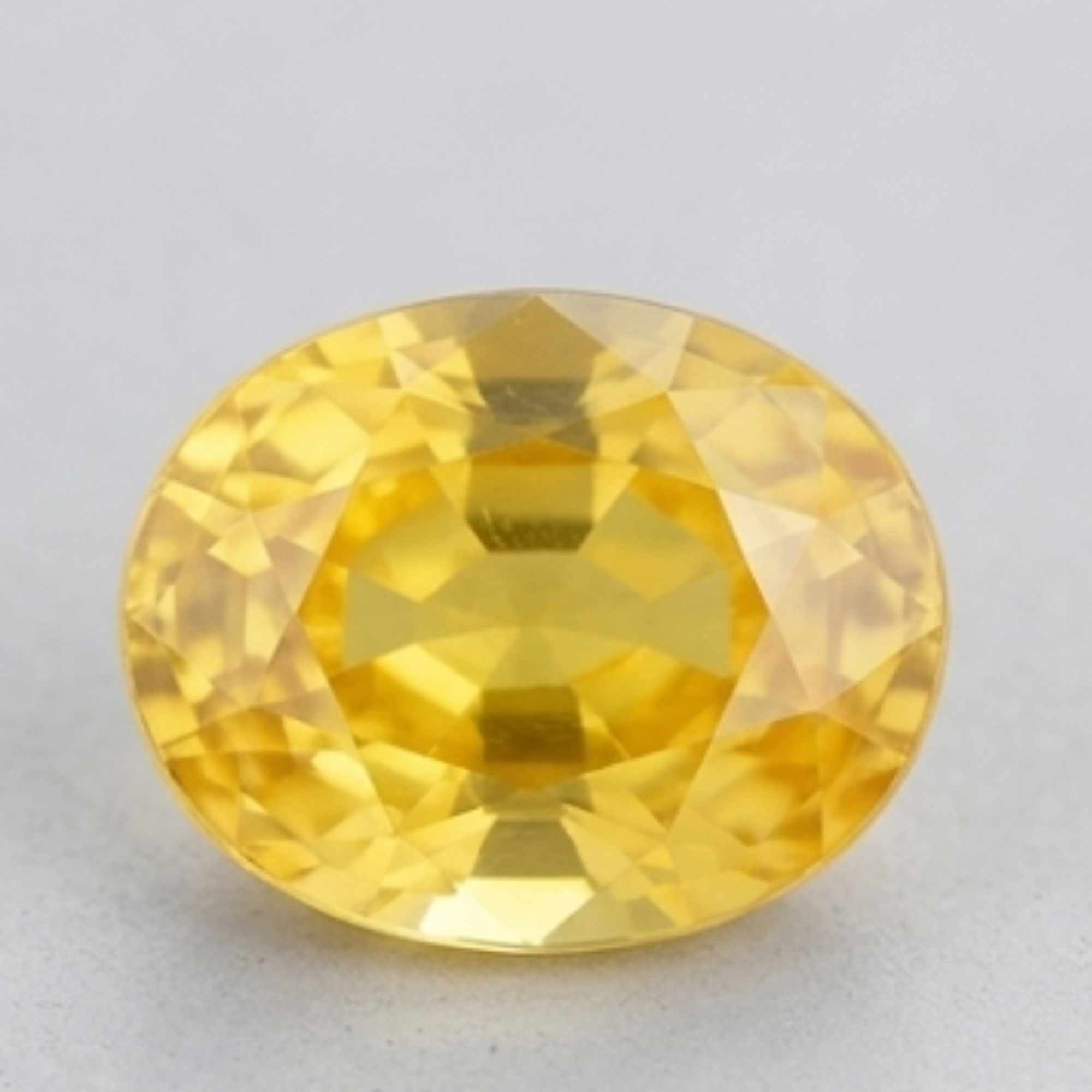 Natural Ceylon Yellow Sapphire (Pukhraj) Premium Gemstone