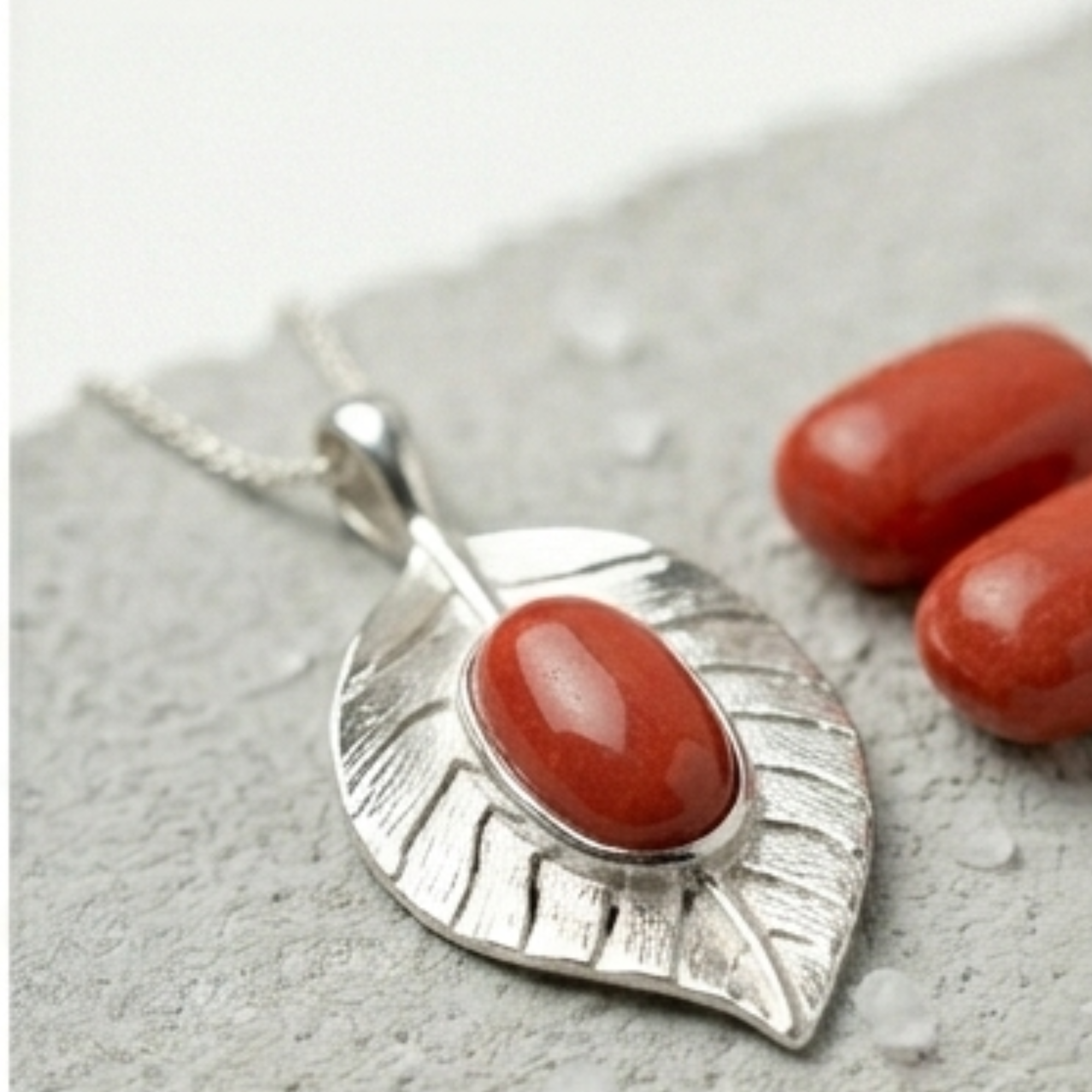 Natural Red Coral (Moonga) Capsule Shape – 6 Ratti Mars (Mangal) Gemstone - Image 5