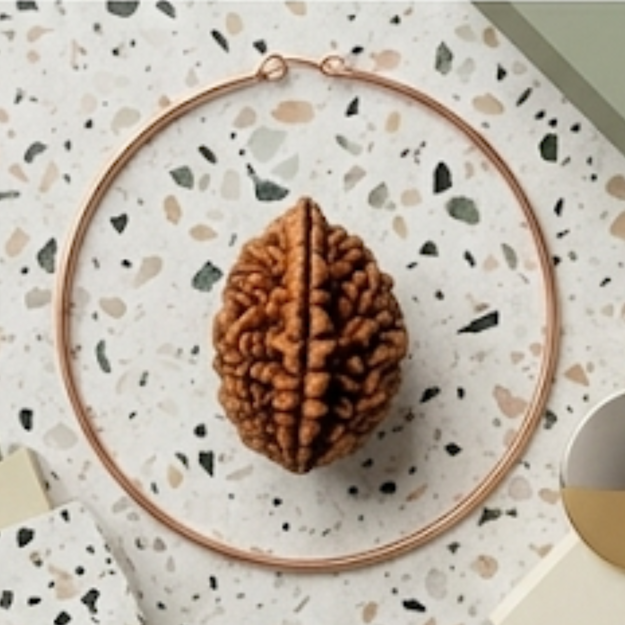 Original 2 Mukhi Rudraksha (Two Face Rudraksha) – Sacred Divine Bead - Image 4